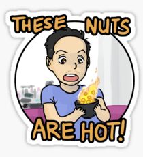 Hot Nuts Sticker