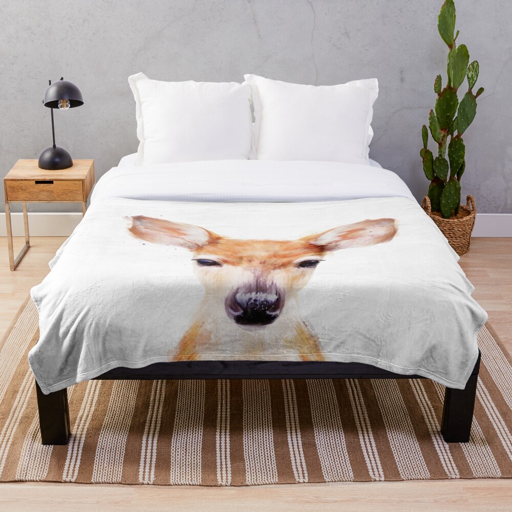 Little Deer Throw Blanket