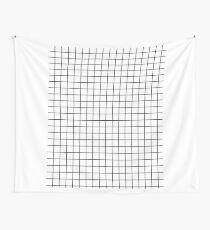 Emmy - Schwarz-Weiß-Grid, schwarz und weiß, Raster, Monochrom, minimal Raster Design Handyhülle Wandbehang