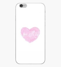 Vinilo o funda para iPhone Chico BTS con luv