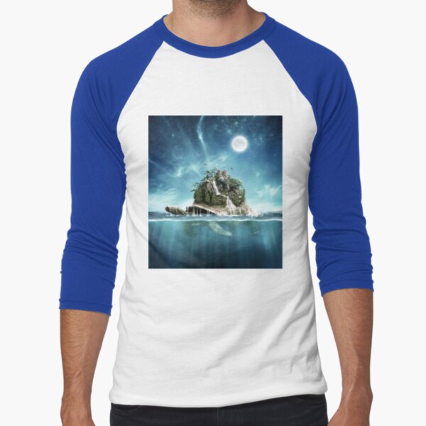 Turtle Island Baseball ¾ Sleeve T-Shirt
