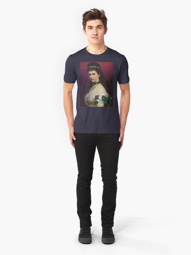 Alternate view of Empress "Sissy",Elizabeth of Austria Slim Fit T-Shirt