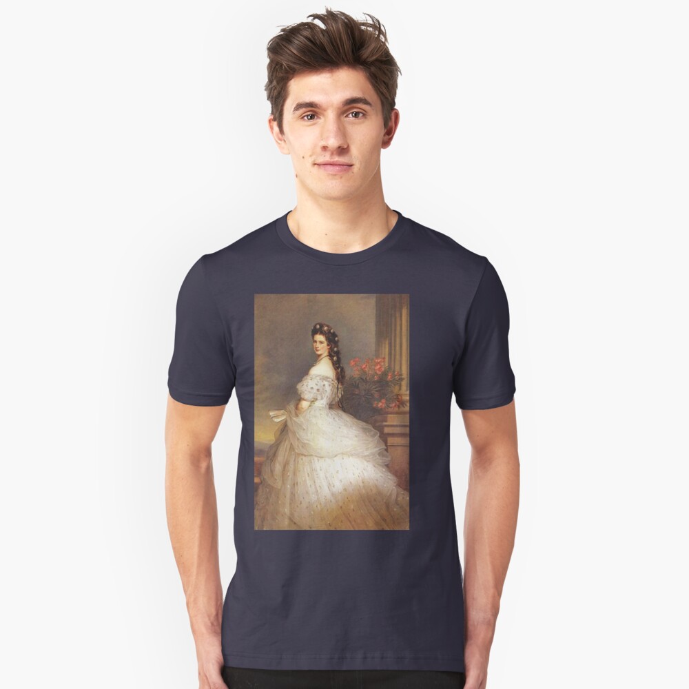 Empress "Sissy"...Elizabeth of Austria by Winterhalter Slim Fit T-Shirt