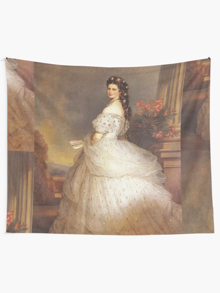 Alternate view of Empress "Sissy"...Elizabeth of Austria by Winterhalter Tapestry
