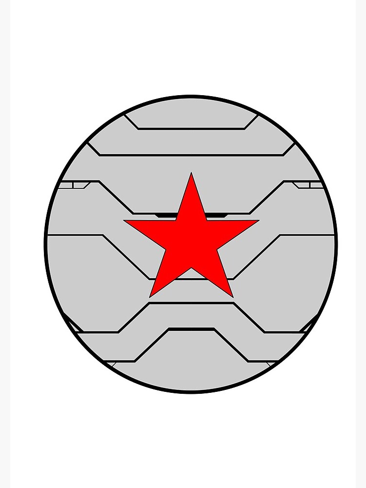 Winter Soldier Shield by healybec