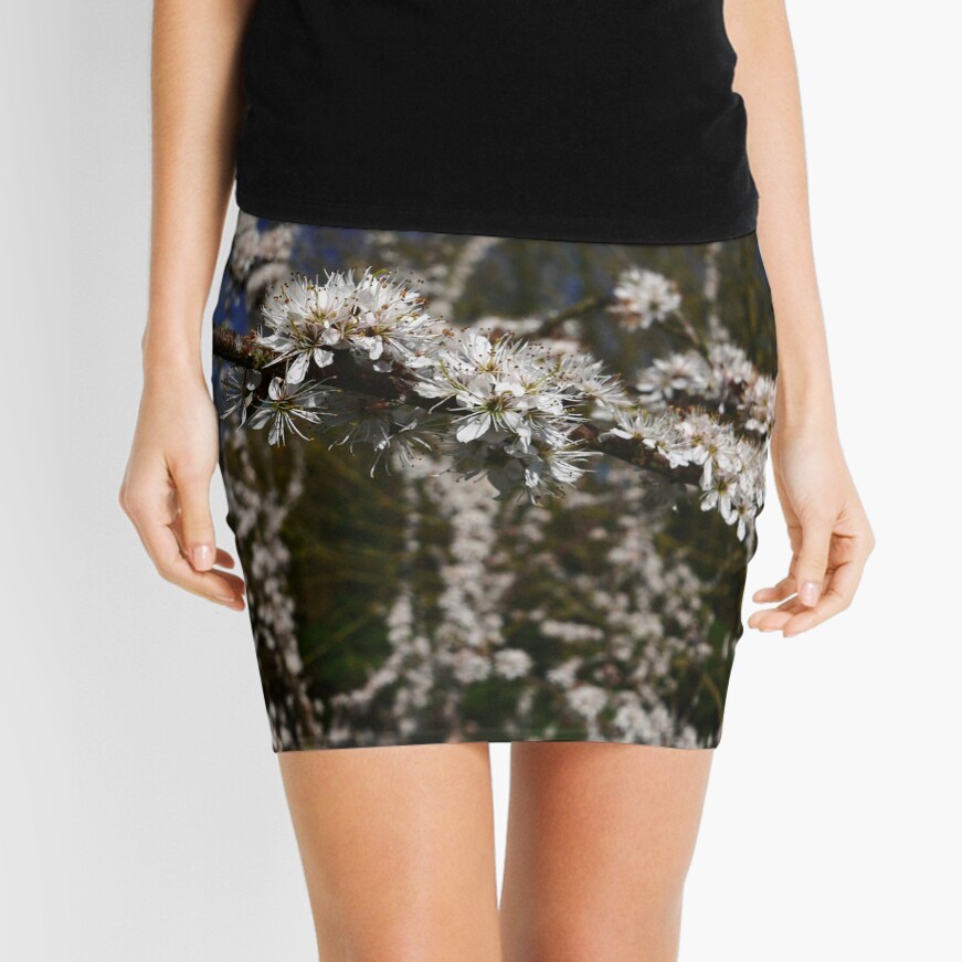Blackthorn (Prunus spinosa) Mini Skirt