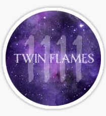 1111 Twin flames Sticker