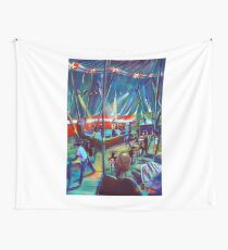 GYMPIE MUSTER -Annie Piper in the Blues Tent Wall Tapestry