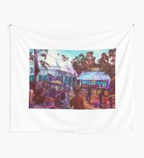 GYMPIE MUSTER- COLLECTION - POETS BREAKFAST-MUSTER CLUB Wall Tapestry