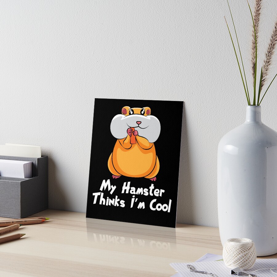 Hamster pet rodent rodent Art Board Print
