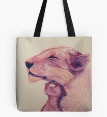 Lioness and Cub Tote Bag