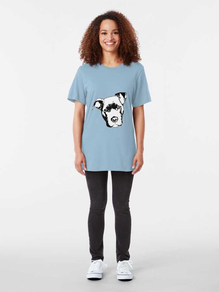 Alternate view of Staffordshire Bull Terrier Slim Fit T-Shirt