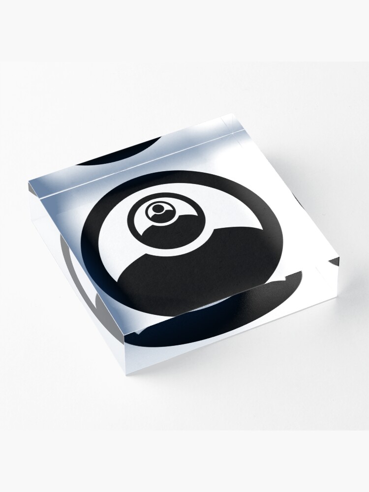 Alternate view of open your third eye Acrylic Block