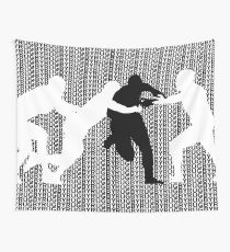 Rugby Tackle 3 Wall Tapestry