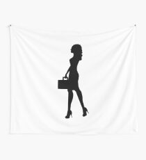 Geschäftsfrau Wandbehang