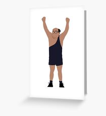 Frank Reynolds: Trashman from Always Sunny Greeting Card