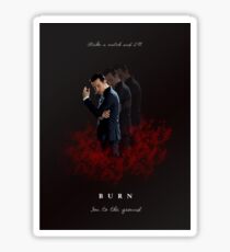 Moriarty: I Will Burn the Heart Out of You! Sticker