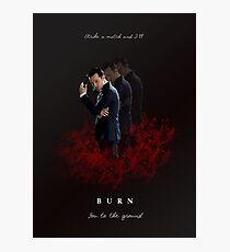 Moriarty: I Will Burn the Heart Out of You! Photographic Print