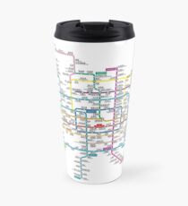 People's Republic of China - Beijing - Rail Transit Map - HD Travel Mug