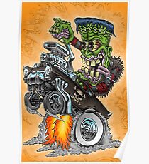 Franken-Wheelie Poster