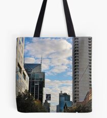 Streetscape in Melbourne Tote Bag