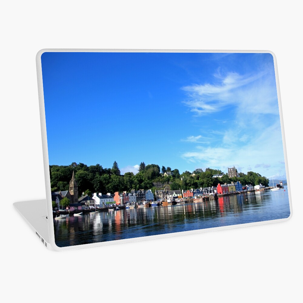 Blue Sky in Balamory Laptop Skin