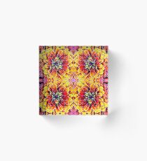 Dahlia Dreaming Acrylic Block