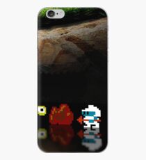 Dig Dug pixel art iPhone Case