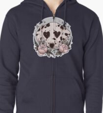 chien dalmatien Veste zippée à capuche