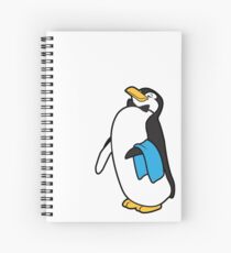 Ms. Poppins Penguin Spiral Notebook
