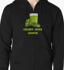 Celery Juice Junkie Zipped Hoodie