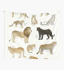 Wild Cats Wall Tapestry