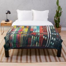 Ski Sun Valley Throw Blanket