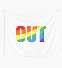 Out of the Closet Wall Tapestry