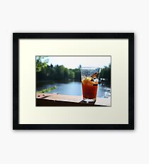 Perfect Saturday Morning Bloody Mary Framed Print