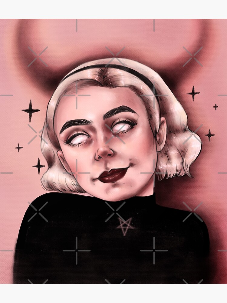 "satan's daughter" Art Print by nevhada Redbubble