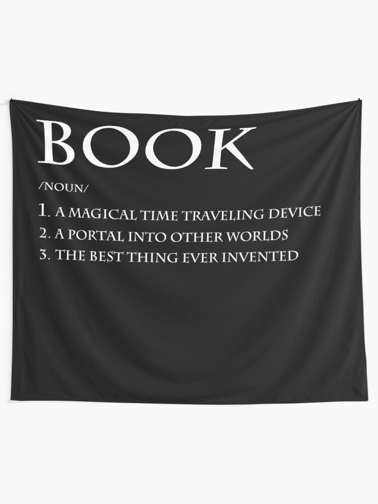 Book Definition Tapestry By Citybibliophile Redbubble