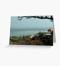 Sagaing, only 50 years of glory Greeting Card