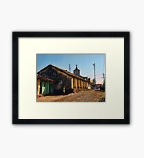 Village Mission Framed Print