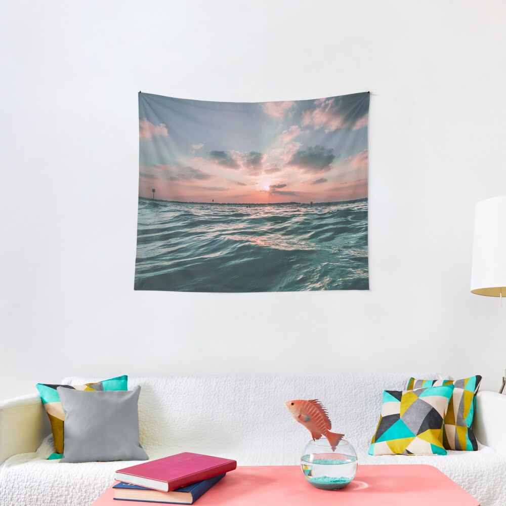 Ocean Sunrise Tapestry