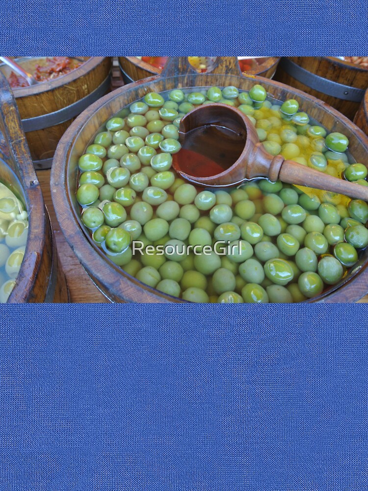 Street Food Green Olives by ResourceGirl