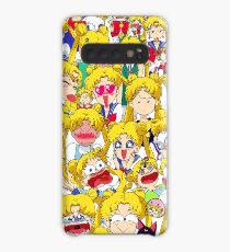 Usagi's faces Case/Skin for Samsung Galaxy