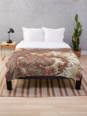 Microscopic Universe Throw Blanket