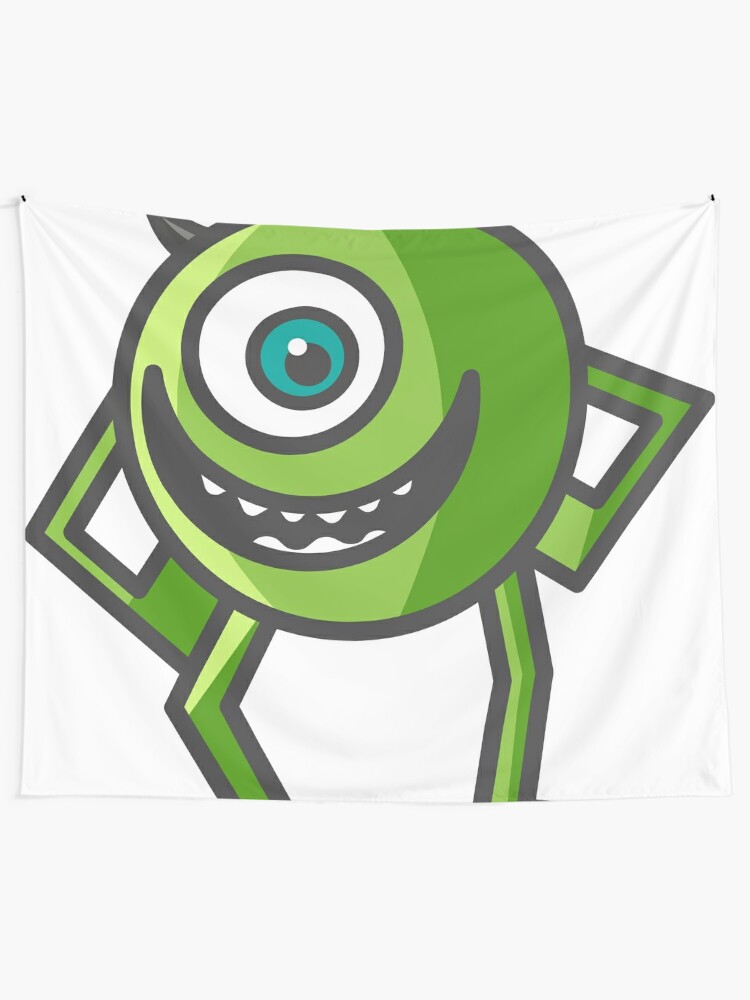 Mike Wazowski Monsters Inc Wall Tapestry