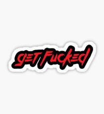 Get Fucked JDM Red/Black Sticker