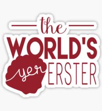 The World's Yer Erster Sticker