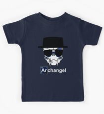 I am the Archangel (with white text) Kids Tee