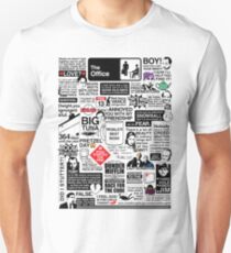 Wise Words From The Office - The Office Quotes (Variant) Slim Fit T-Shirt