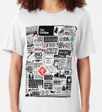 Wise Words From The Office - The Office Quotes (Variant) Slim Fit T-Shirt