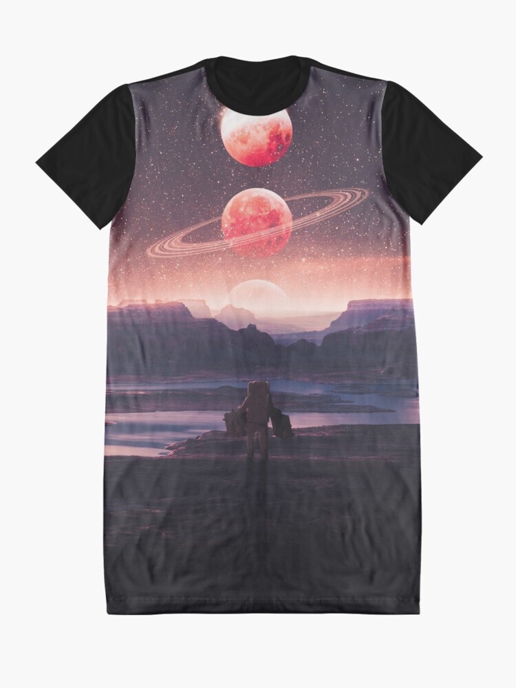 Alternate view of Not A Home Graphic T-Shirt Dress